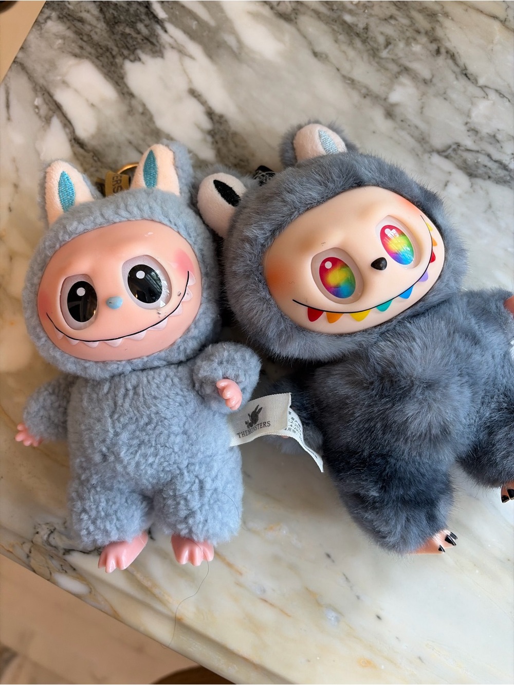 Mystery Plush Bunny Monster Toy - Light Blue priced for 2